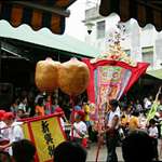 Hong Kong Cheung Chau Bun Festival - procession