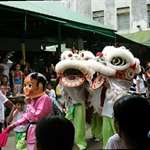 Hong Kong Cheung Chau Bun Festival - lion dance