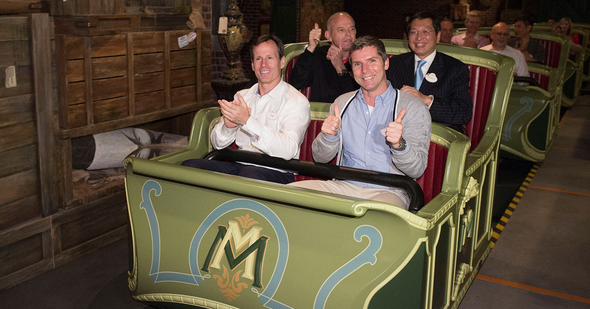 Mystic Manor Ride at Hong Kong Disneyland